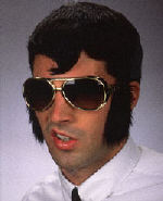 Elvis Glasses with Sideburns Attached